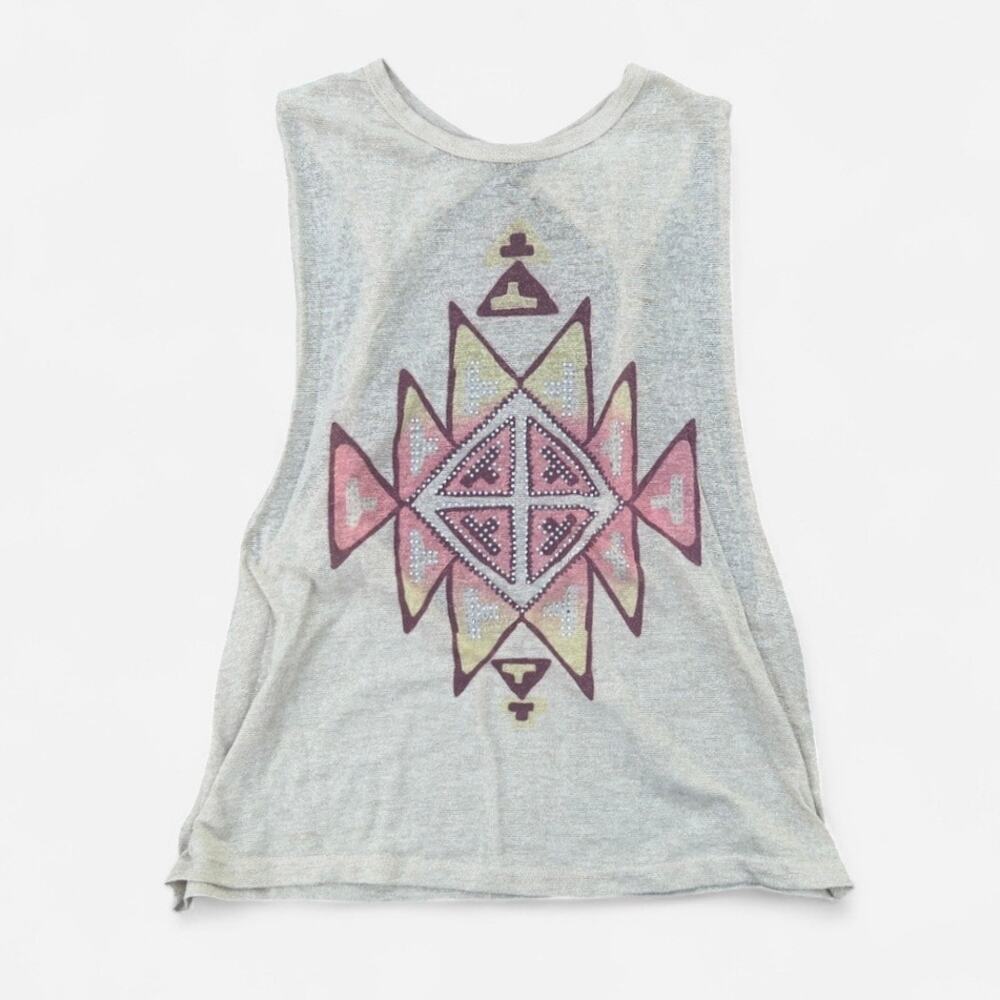 Blush Y2K Festival Twist Open Back Sparkly Tank Top